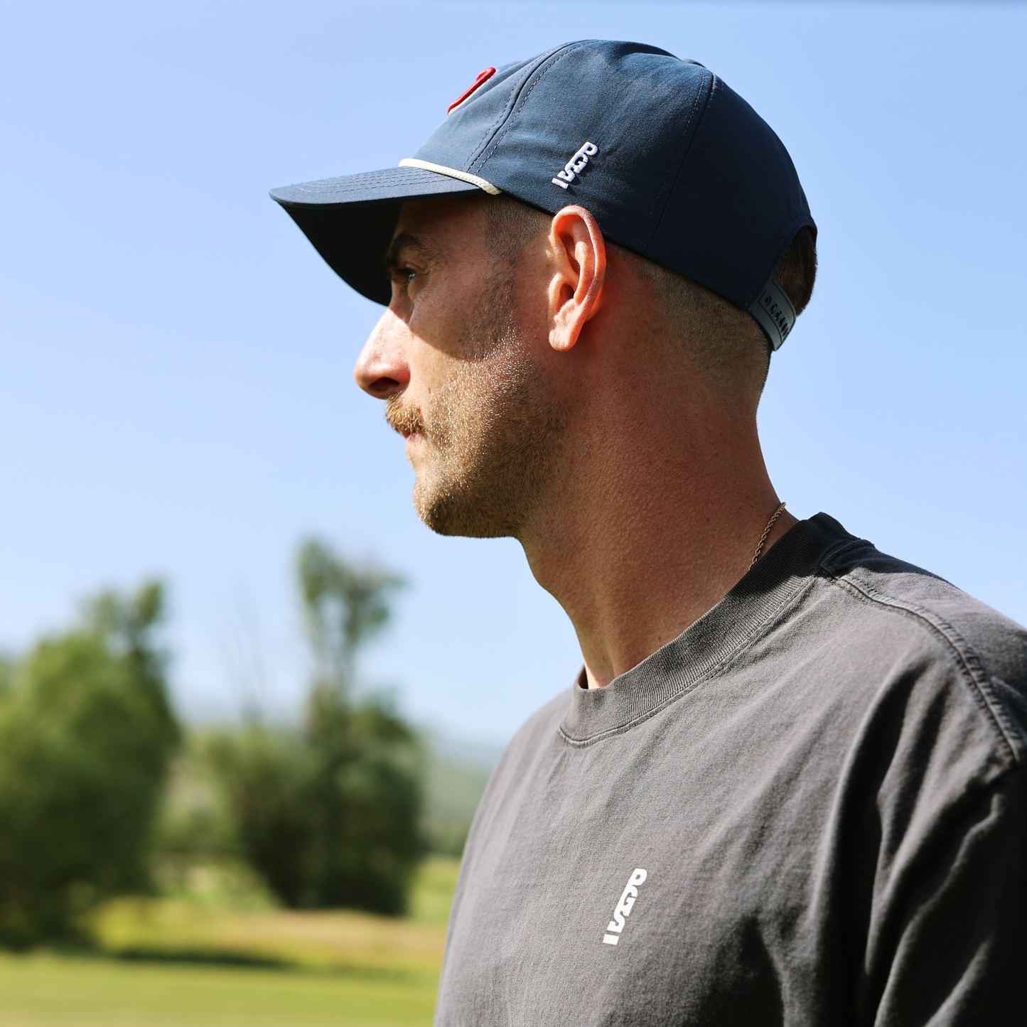 Big P Nylon Hat - Blue