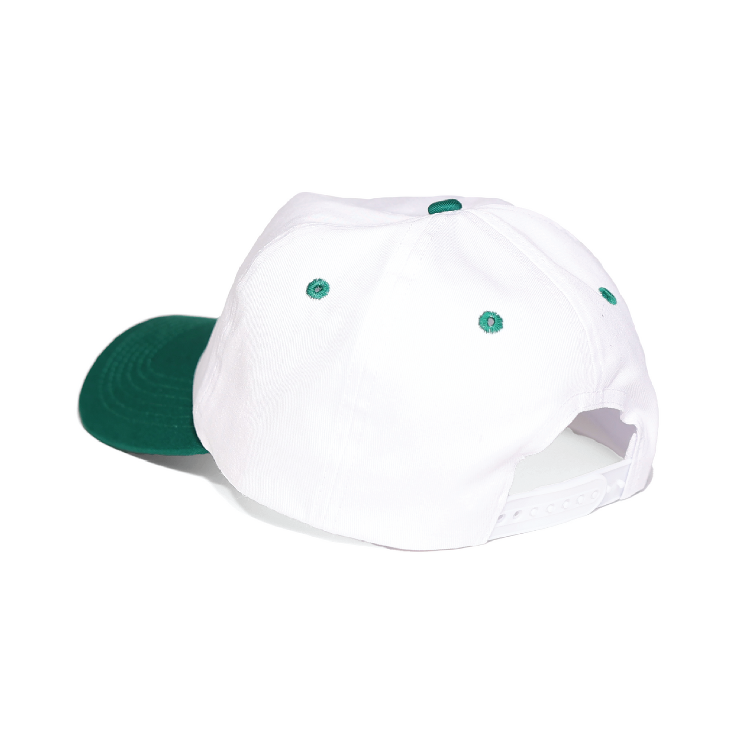 Rec Club Baseball Cap - White & Green