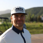 Heritage Pata Hat - Off-White and Navy