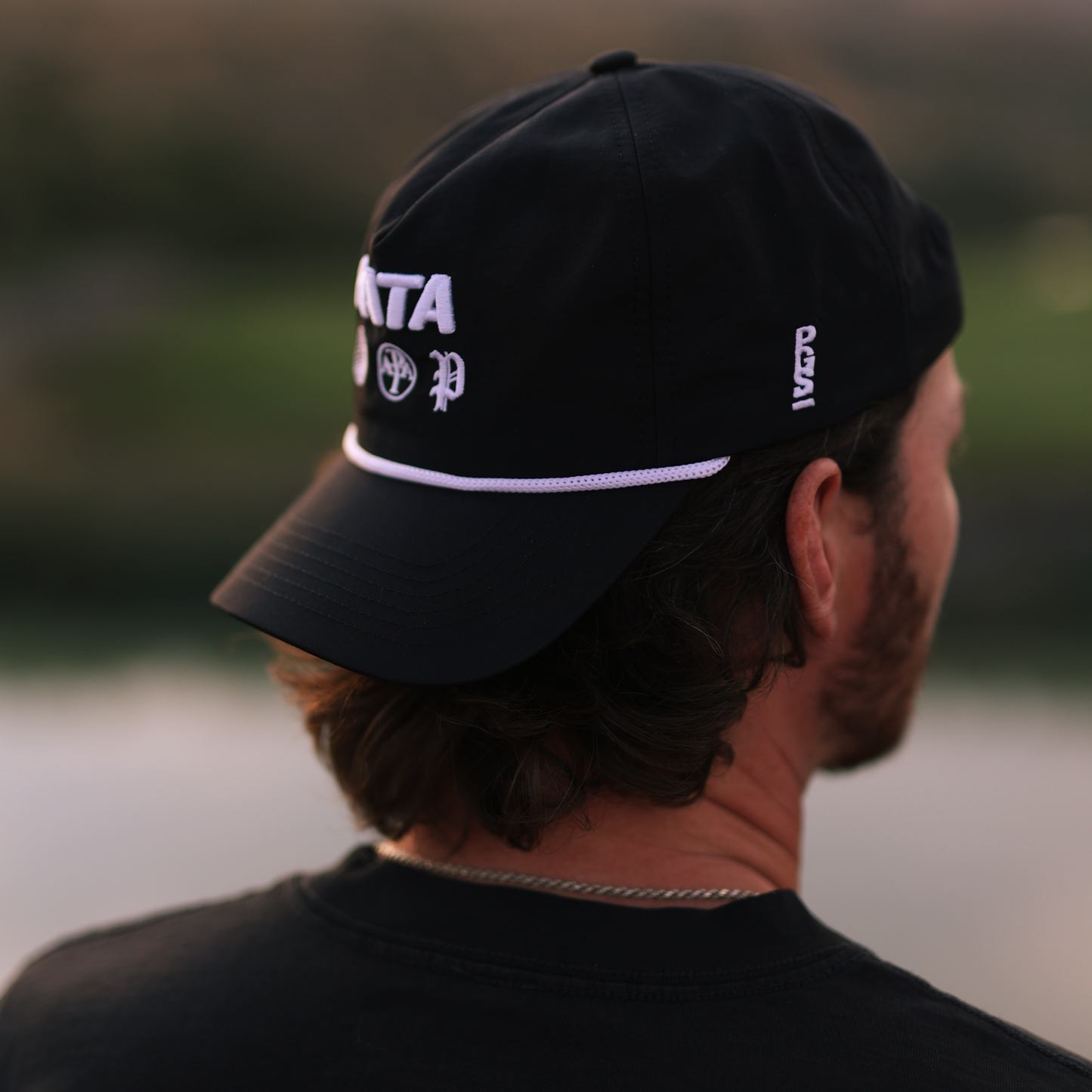 Livery Nylon Hat - Black