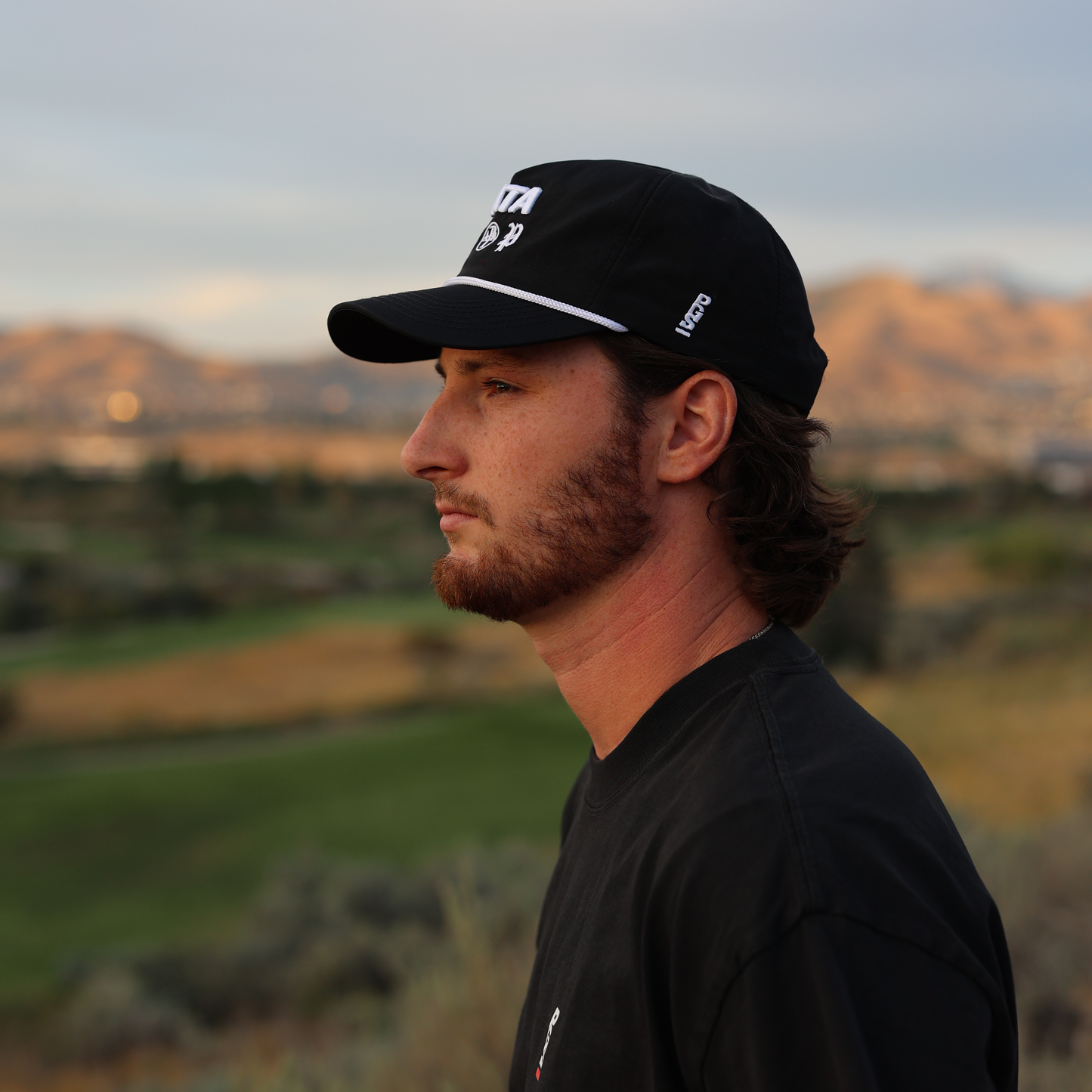 Livery Nylon Hat - Black