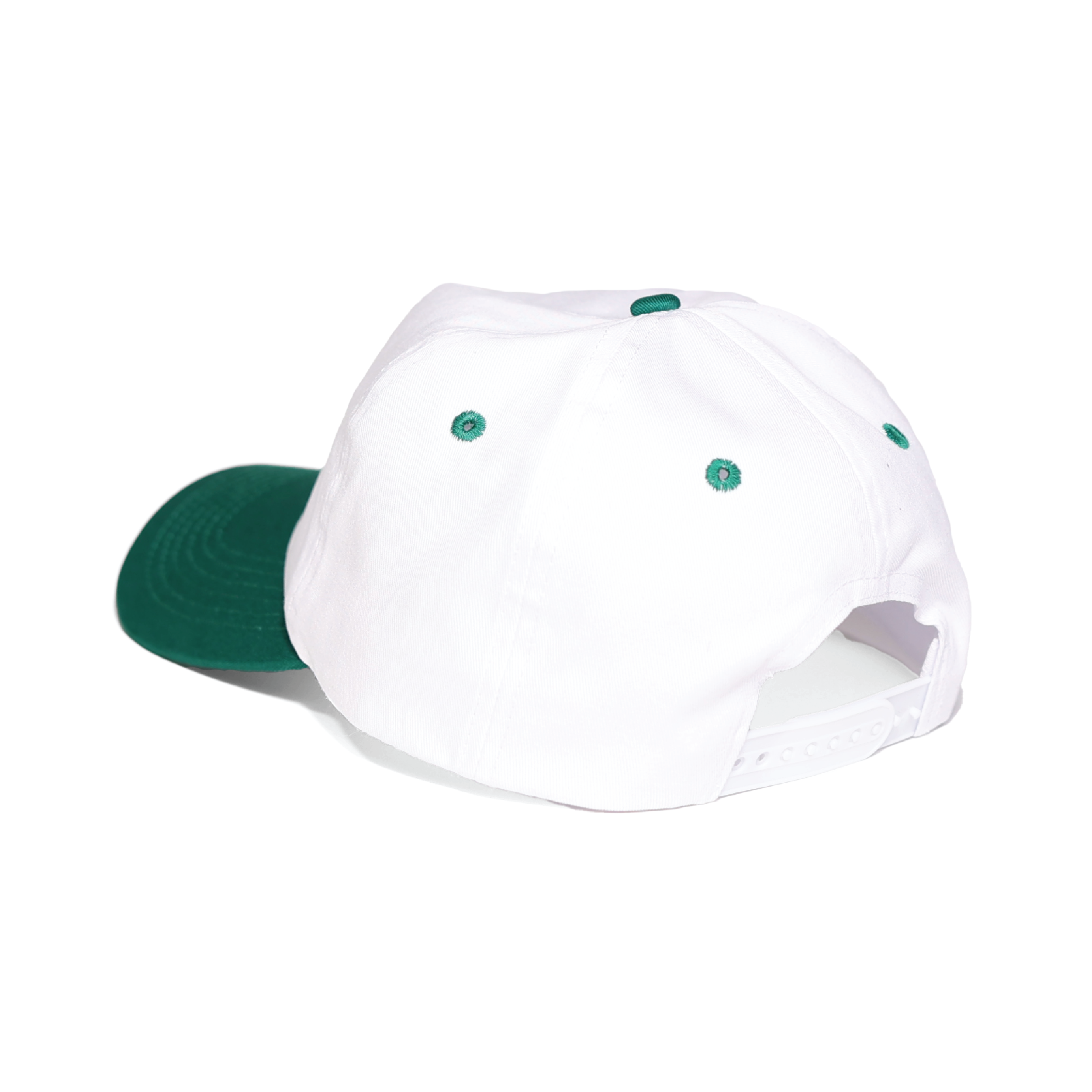 Rec Club Baseball Cap - White & Green